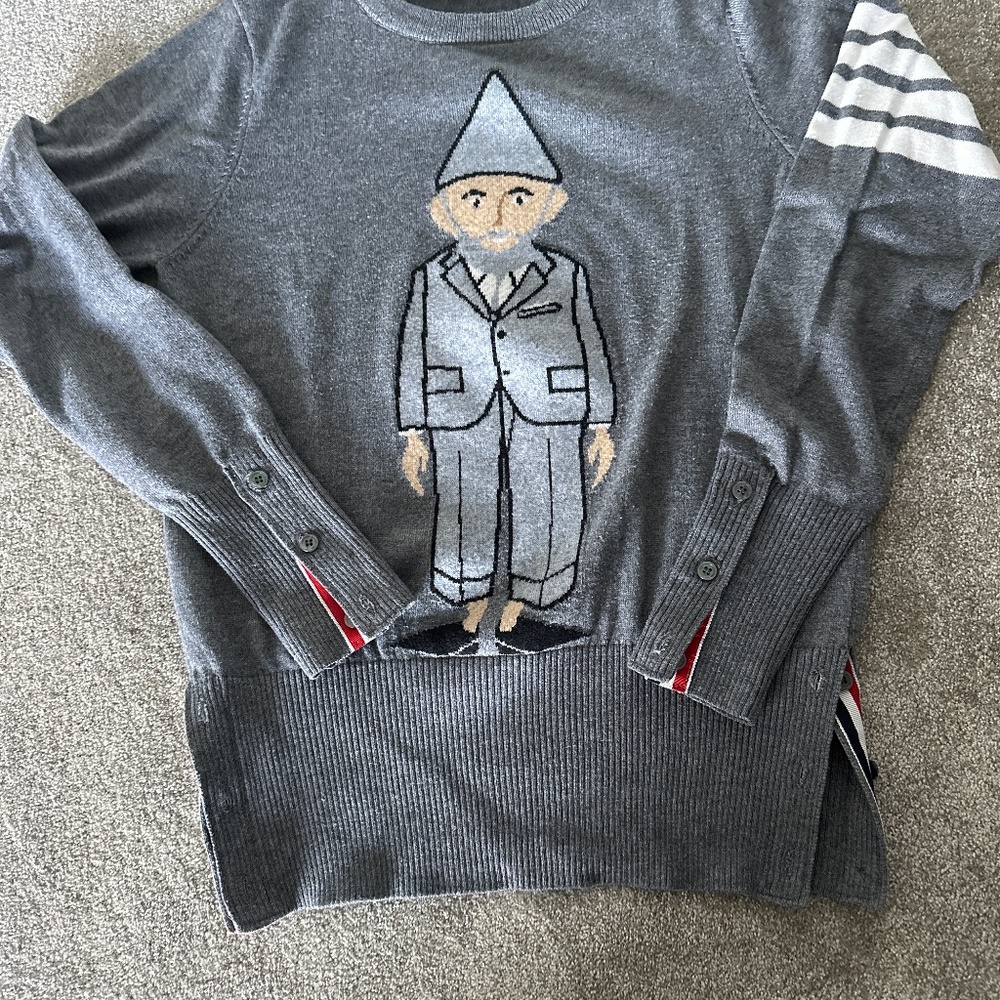 4 stripe  sweater